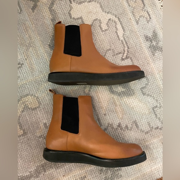 J Crew Leather Pull on boots - Picture 2 of 7